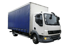 Truck Hire Manchester - 7.5 Tonne Curtain Side Truck - Truck hire Manchester
