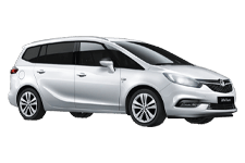 Truck Hire Manchester - Vauxhall Zafira 5 + 2 - Minibus hire Manchester